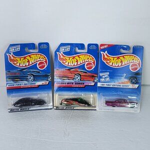 Hot Wheels 59 Chevy Impala Shadow Jet Phantom Corsair  Lot Of 3 NEW
